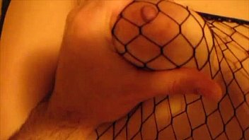 Iranian bitch seduced a man with mesh sexy lingerie