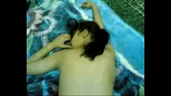Naked Iranian woman gives ass to her friend lying on the floor